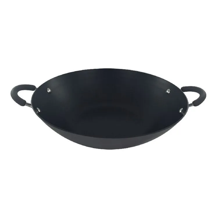 Raco Reliance Hard Anodised Wok 36cm 1 Raco Reliance Hard Anodised Wok 36cm