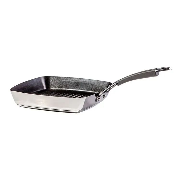 Raco Reliance Stainless Steel Grill Pan 24cm 1 Raco Reliance Stainless Steel Grill Pan 24cm