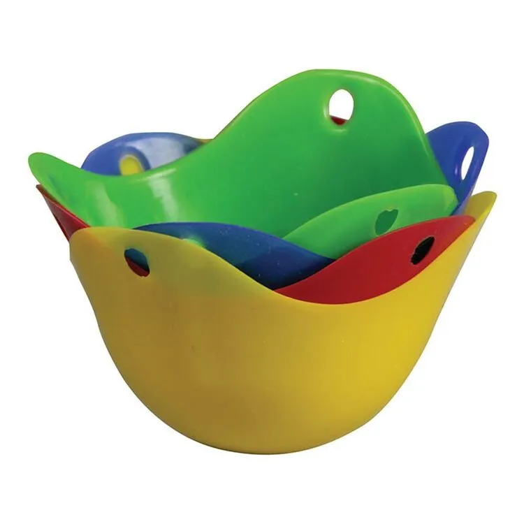 AVANTI Silicone Egg Poacher Pods 4 Pack 1 AVANTI Silicone Egg Poacher Pods 4 Pack