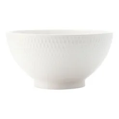 Maxwell & Williams White Basics Diamonds Rice Bowl 12.5cm