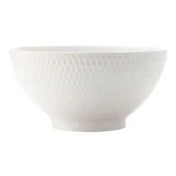 Maxwell & Williams White Basics Diamonds Noodle Bowl 18cm