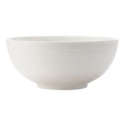 Casa Domani Casual White Evolve Noodle Bowl 20cm
