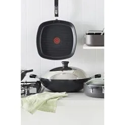 Tefal Large Wok With Stainless Steel Lid 36cm