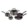 Tefal Inspire 5-Piece Hard Anodised Cookset