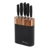 Stanley Rogers Black Oval 6-Piece Knife Block