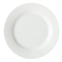 Maxwell & Williams White Basics Rim Entree Plate 23cm