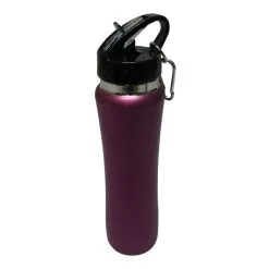 Smith & Nobel 500mL Double Wall Straw Bottle - Purple