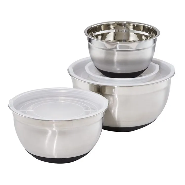Smith & Nobel 3-Piece Non Slip Mixing Bowl Set 1 Smith & Nobel 3-Piece Non Slip Mixing Bowl Set