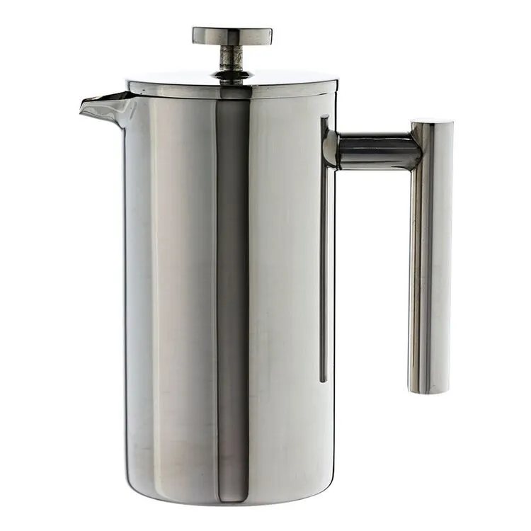 Tramontina Double Wall Stainless Steel Coffee Plunger 3 Cup 1 Tramontina Double Wall Stainless Steel Coffee Plunger 3 Cup