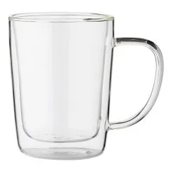 Tramontina 2-Piece Double Wall Coffee/Tea Glass Sets 250ml