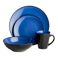 Soren Osaka 16-Piece Dinner Set Blue