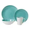 Soren Marlow 16-Piece Dinner Set Teal