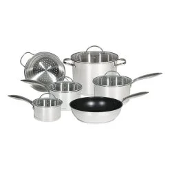 Smith & Nobel Professional Elite 6-Piece Stainless Steel Cookset