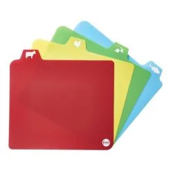 Smith & Nobel 4-Piece Chopping Mat Set 35cm