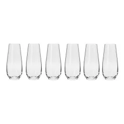 Krosno Harmony 6-Piece Stemless Flute Set
