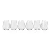 Krosno Harmony 6-Piece Stemless Red Wine Set