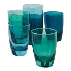 Ocean Tiara Greens DOF 365mL Set Of 6