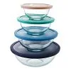 Pyrex 8-Piece Smart Essentials Mixing Bowl Set