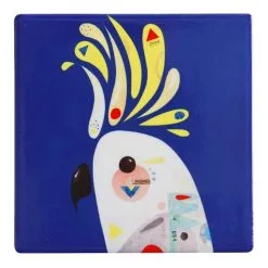 Maxwell & Williams Pete Cromer Coaster 9.5cm Cockatoo