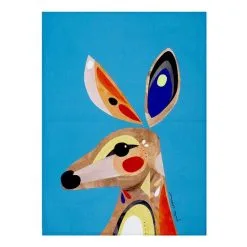 Maxwell & Williams Pete Cromer Tea Towel 50 X 70 Cm Kangaroo