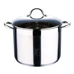 Bergner Gourmet Stainless Steel Induction Stockpot 16L