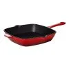 Smith & Nobel Traditions Grill Pan 26cm Red
