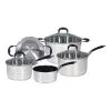 Smith & Nobel 5-Piece Endurance Stainless Steel Cookset