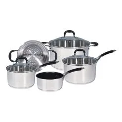 Smith & Nobel 5-Piece Endurance Stainless Steel Cookset