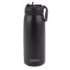 Oasis 780mL Stainless Steel Double Wall Drink Bottle With Sipper - Black