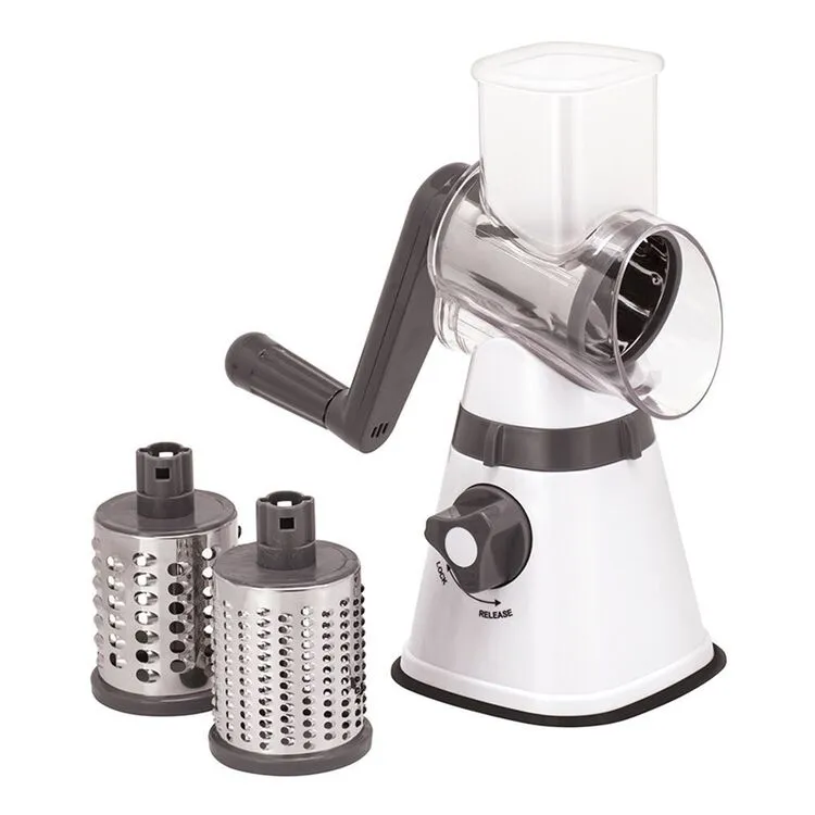 Avanti Tabletop Grater With 3 Blades 1 Avanti Tabletop Grater With 3 Blades