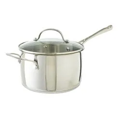 Swiss Diamond Premium Steel Saucepan With Lid 20cm