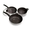 Stonedine Plus 28cm 4-Piece Cookset Black