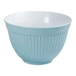 Avanti Ribbed Melamine Mixing Bowl 20cm/2L Blue