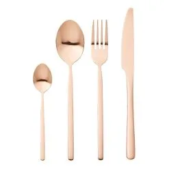 Smith & Nobel Arte 24-Piece Cutlery Set Shiny Copper 5 Smith & Nobel Arte 24-Piece Cutlery Set Shiny Copper -Kitchen Accessories Shop SP 615812