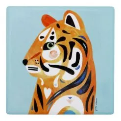 Maxwell & Williams Pete Cromer Wildlife Coaster 9.5cm Tiger