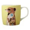 Maxwell & Williams Pete Cromer Wildlife Mug 375mL Meerkat