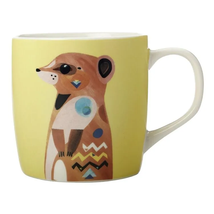 Maxwell & Williams Pete Cromer Wildlife Mug 375mL Meerkat 1 Maxwell & Williams Pete Cromer Wildlife Mug 375mL Meerkat