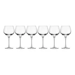 Krosno Harmony 6-Piece Red Wine Set 570mL