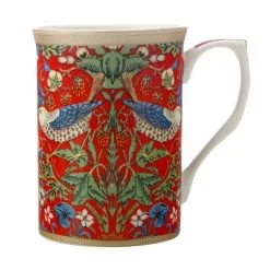 Casa Domani Will Morris Mug 300mL Strawberry Red