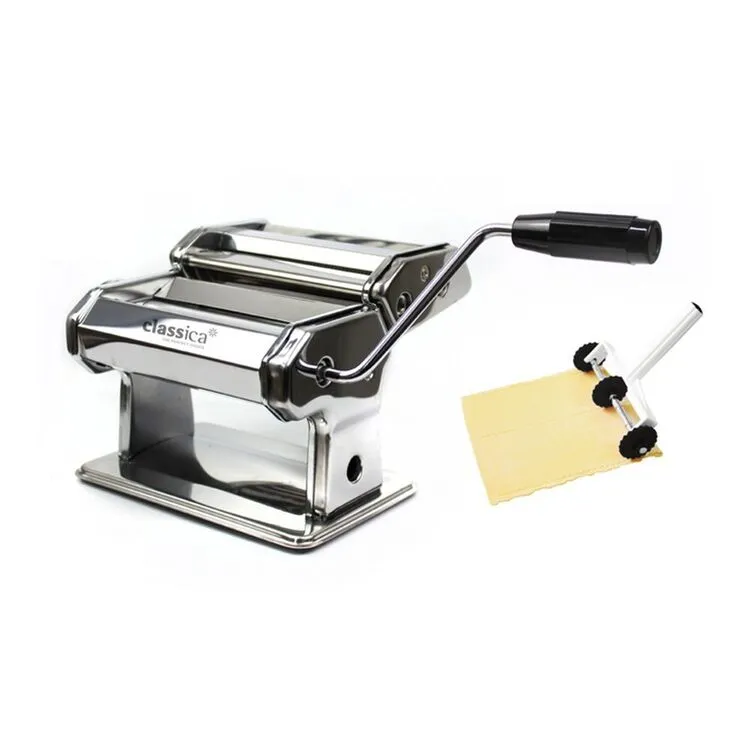 Classica Stainless Steel Pasta Machine 1 Classica Stainless Steel Pasta Machine
