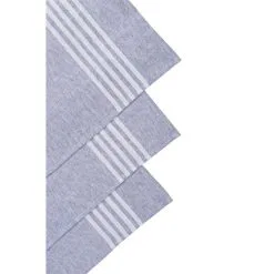 Smith & Nobel Nord 3 Pack Tea Towel Navy 45 X 70 Cm