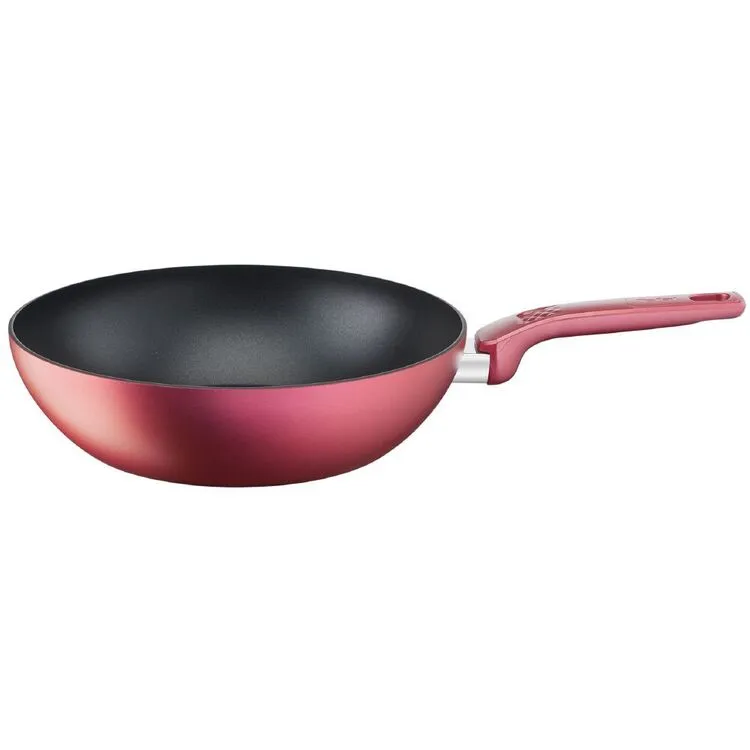 Tefal Daily Chef Red Induction Non-Stick Wok 28cm 5 Tefal Daily Chef Red Induction Non-Stick Wok 28cm - Image 5