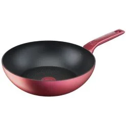 Tefal Daily Chef Red Induction Non-Stick Wok 28cm 11 Tefal Daily Chef Red Induction Non-Stick Wok 28cm -Kitchen Accessories Shop SP 620515