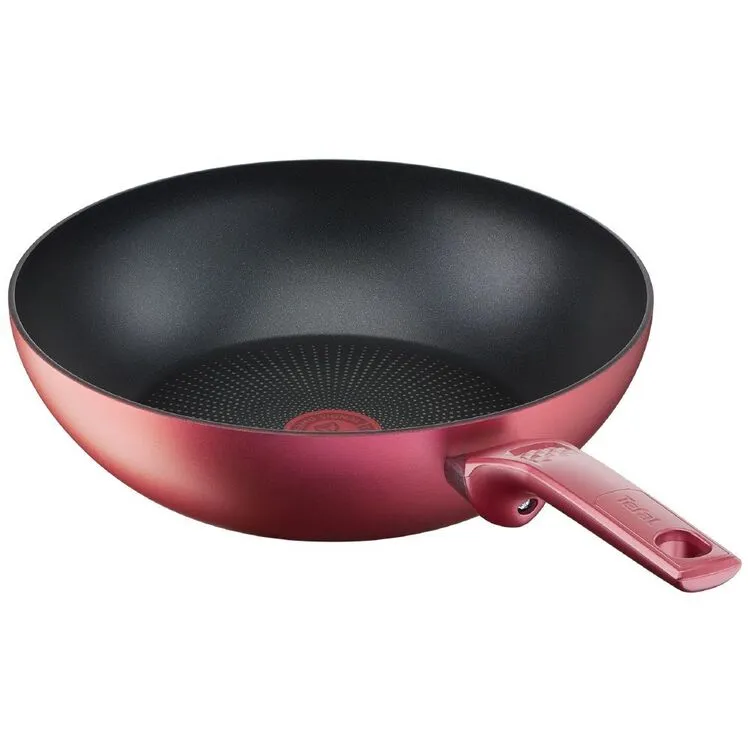 Tefal Daily Chef Red Induction Non-Stick Wok 28cm 4 Tefal Daily Chef Red Induction Non-Stick Wok 28cm - Image 4