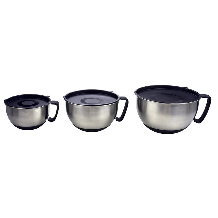 S&N By Miguel Maestre 3-Piece Nested Mixing Bowl Set 2 S&N By Miguel Maestre 3-Piece Nested Mixing Bowl Set - Image 2