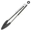 S&N By Miguel Maestre Acacia Stainless Steel Silicone Tong