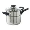 Smith & Nobel Traditions Stainless Steel 2 Piece 16cm Steamer Set