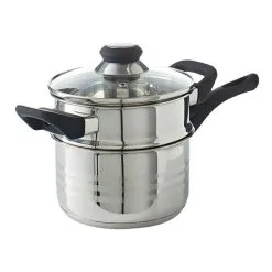 Smith & Nobel Traditions Stainless Steel 2 Piece 16cm Steamer Set