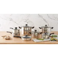 Smith & Nobel Traditions Stainless Steel Stockpot 12L