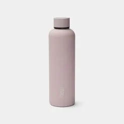 Mozi Soft Touch Stainless Steel Drink Bottle 500mL Pink